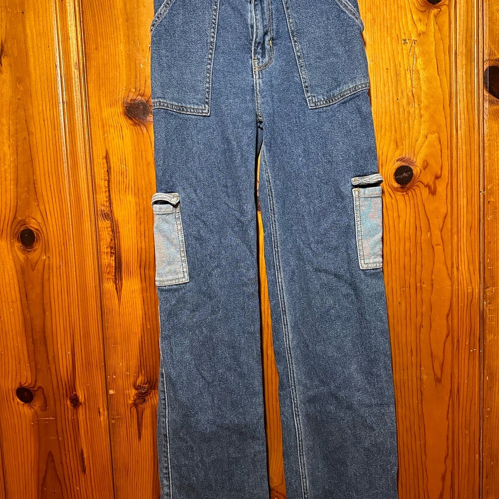 Hollister ultra high rise dad jean size 00